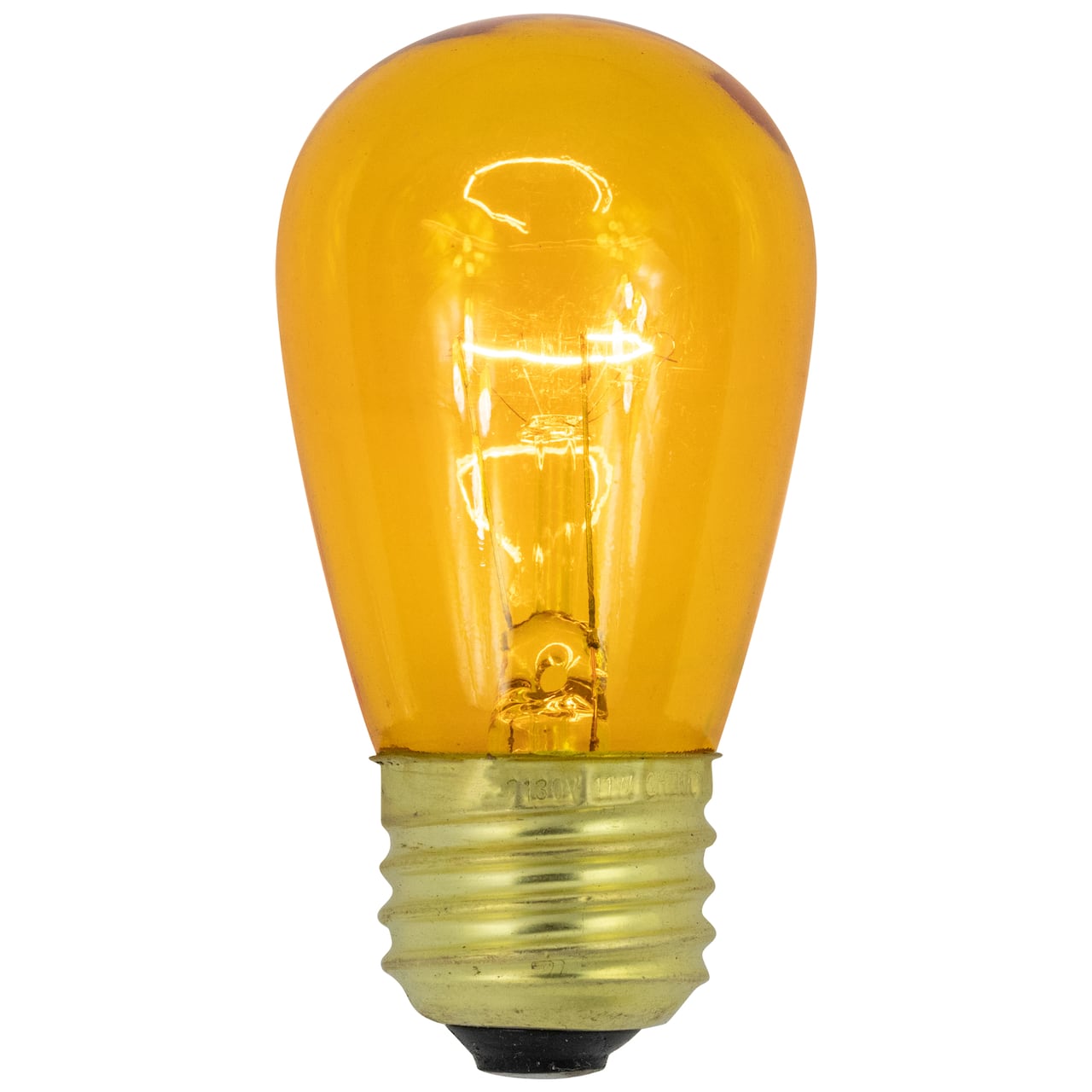 Transparent Incandescent S14 Replacement Christmas Bulbs, 25ct.